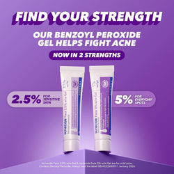 Acnecide Face Gel 5% Benzoyl Peroxide 15g – Treatment for Mild Facial Acne & Spots