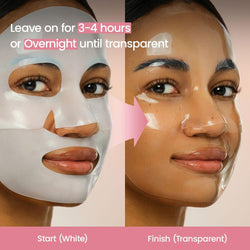 BIODANCE Bio-Collagen Hydrogel Face Mask – Korean Overnight Mask for Hydration & Glass Skin Look, 4 Pack