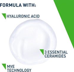 CeraVe Hydrating Cleanser 236ml – Face Wash with Hyaluronic Acid & Ceramides for Normal to Dry Sensitive Skin