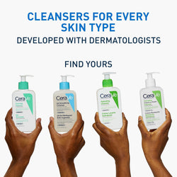 CeraVe Hydrating Cleanser 236ml – Face Wash with Hyaluronic Acid & Ceramides for Normal to Dry Sensitive Skin