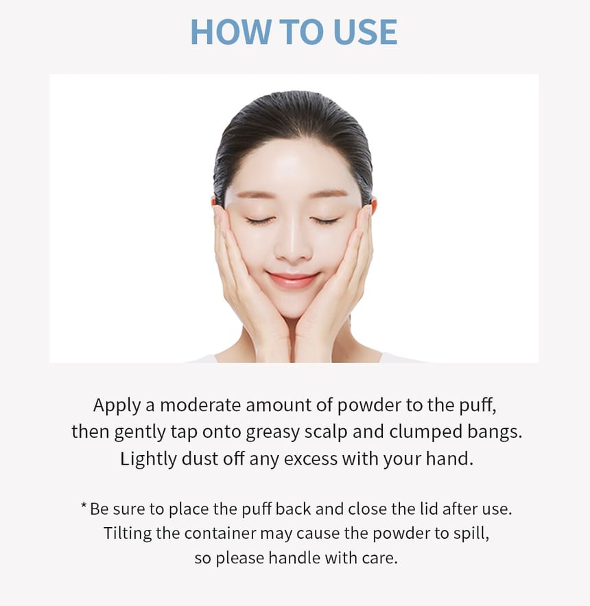 Oily Hair Dry Powder (x6) (Bulk Box)