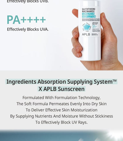 Glutathione Niacinamide Sunscreen Body Lotion