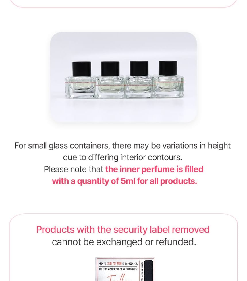Inner Perfume - 18 Types