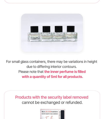 Inner Perfume - 18 Types