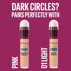 Maybelline Instant Anti Age Eraser Eye Concealer 01 Light – Dark Circle & Blemish Concealer