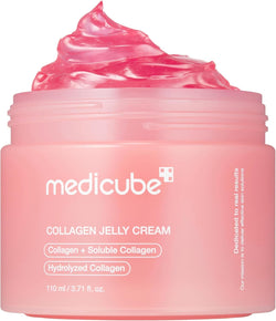 Medicube Collagen Jelly Cream with Niacinamide – Hydrating Firming Korean Face Moisturiser, 3.71 fl oz