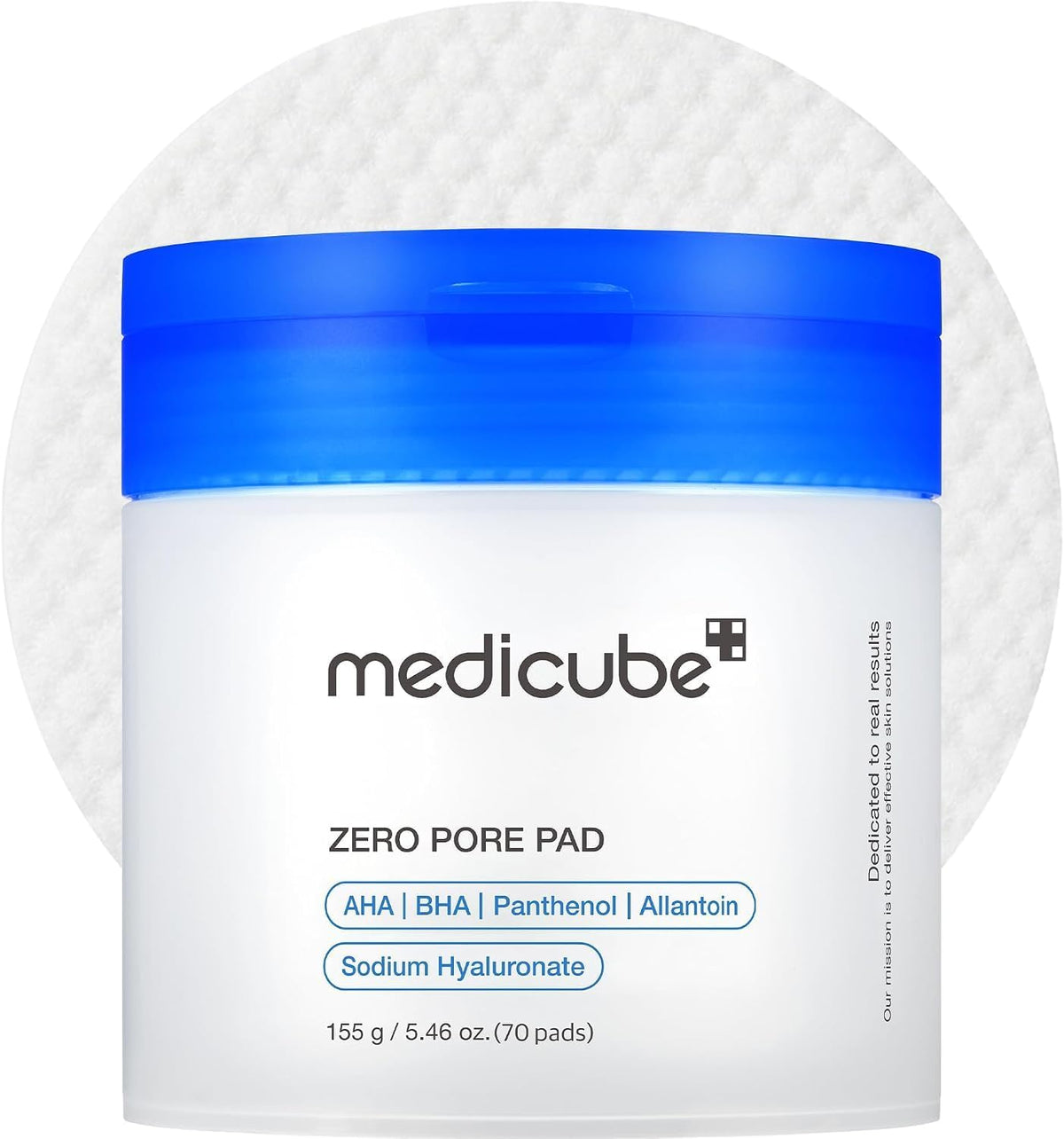 Medicube Zero Pore Pad 2.0 Toner Pads – AHA BHA Exfoliating Pore Care, 70 Pads