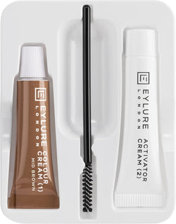 Eylure Dybrow Eyebrow Dye Kit Dark Brown – At-Home Brow Tint, Up to 6 Weeks