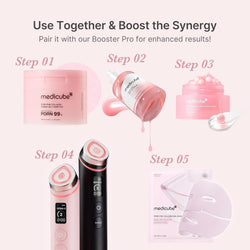 Medicube PDRN Pink Peptide Serum – Salmon DNA, Niacinamide Hydrating & Firming Korean Face Serum, 30ml